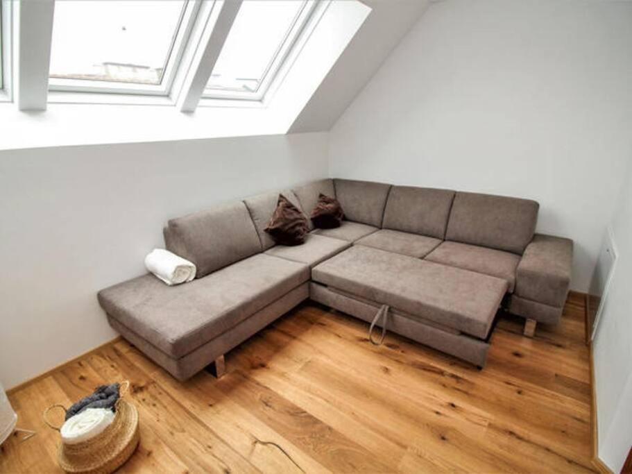 Luxury 2-Floor Rooftop Apartment With Terrace In The City Center Виена Екстериор снимка